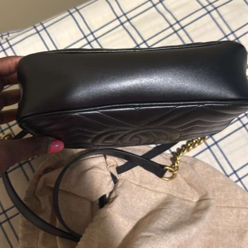 Gucci Marmont Small Matelasse Shoulder Bag - Picture 7 of 13